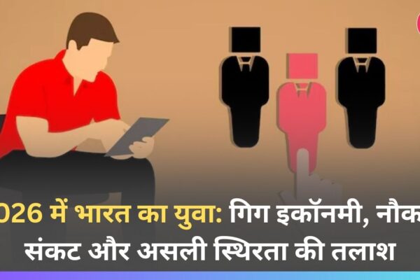 2026 में भारत का युवा: गिग इकॉनमी, नौकरी संकट और असली स्थिरता की तलाश