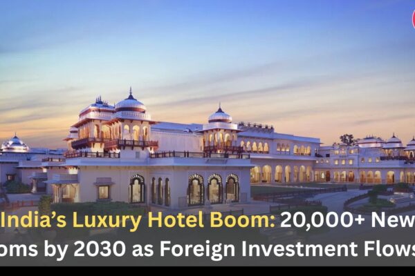 India’s Luxury Hotel Boom: 20,000+ New Rooms by 2030 as Foreign Investment Flows In