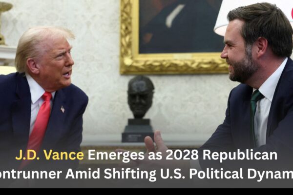 J.D. Vance Emerges as 2028 Republican Frontrunner Amid Shifting U.S. Political Dynamics