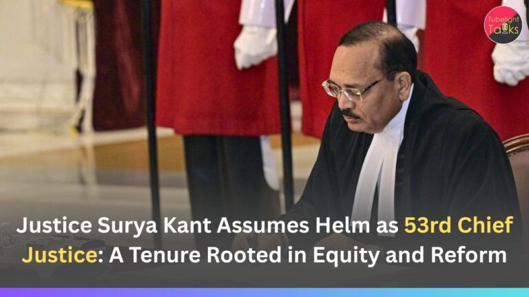 Justice Surya Kant Assumes Helm as 53rd Chief Justice: A Tenure Rooted in Equity and Reform