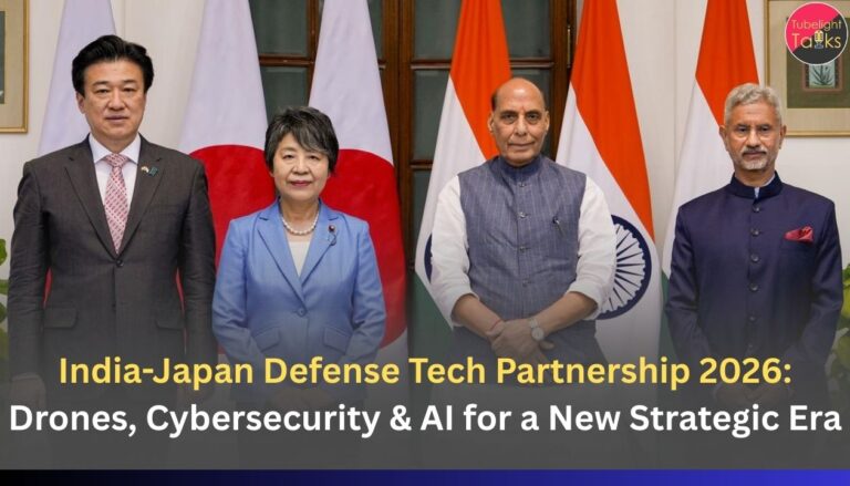 India-Japan Defense Tech Partnership 2026: Drones, Cybersecurity & AI for a New Strategic Era