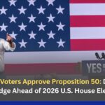 California Voters Approve Proposition 50: Democrats Gain Edge Ahead of 2026 U.S. House Elections
