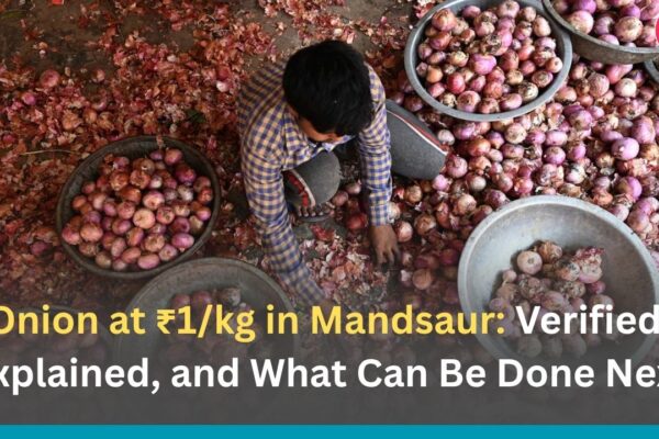 Onion at ₹1/kg in Mandsaur: Verified, Explained, and What Can Be Done Next