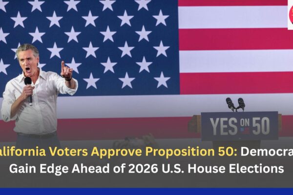 California Voters Approve Proposition 50: Democrats Gain Edge Ahead of 2026 U.S. House Elections