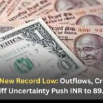 Rupee at New Record Low: Outflows, Crude Spike and Tariff Uncertainty Push INR to 89.79/USD