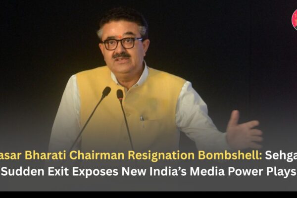 Prasar Bharati Chairman Resignation Bombshell: Sehgal’s Sudden Exit Exposes New India’s Media Power Plays