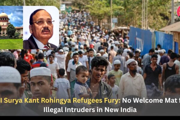 CJI Surya Kant Rohingya Refugees Fury: No Welcome Mat for Illegal Intruders in New India