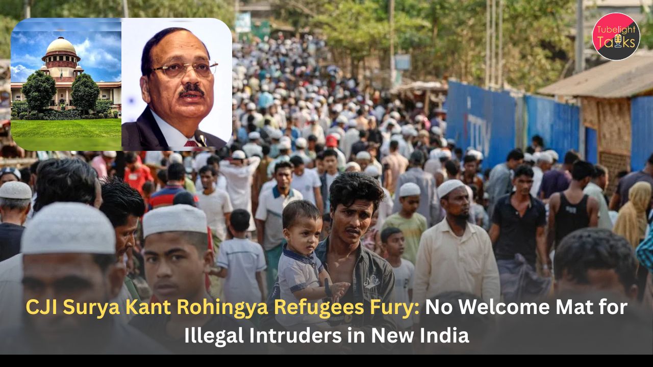 CJI Surya Kant Rohingya Refugees Fury: No Welcome Mat for Illegal Intruders in New India