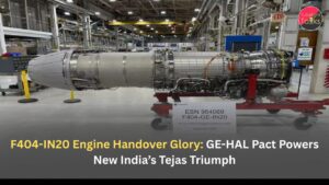 F404-IN20 Engine Handover Glory: GE-HAL Pact Powers New India’s Tejas Triumph