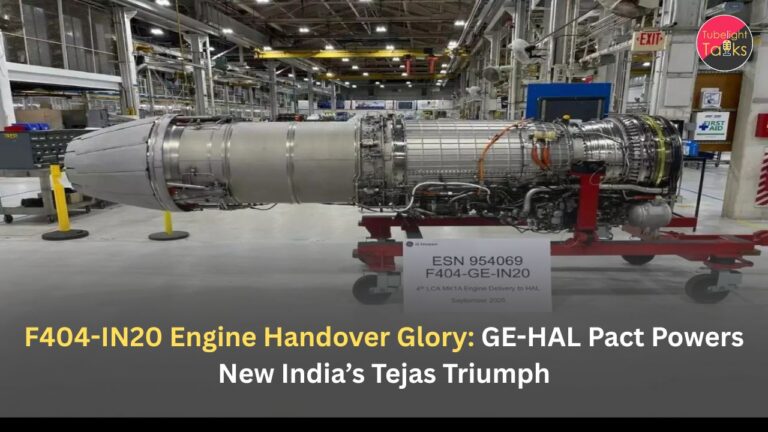 F404-IN20 Engine Handover Glory: GE-HAL Pact Powers New India’s Tejas Triumph
