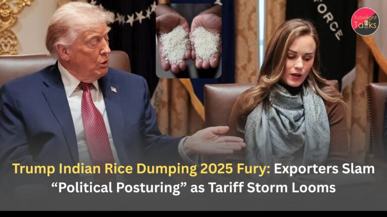 Trump Indian Rice Dumping 2025 Fury: Exporters Slam “Political Posturing” as Tariff Storm Looms