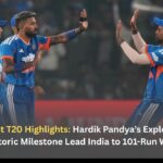 IND vs SA 1st T20 Highlights: Hardik Pandya’s Explosive 59 and Bumrah’s Historic Milestone Lead India to 101-Run Win in Cuttack