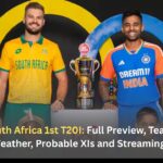 India vs South Africa 1st T20I: Full Preview, Team Updates, Pitch, Weather, Probable XIs and Streaming Details