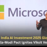 Microsoft India AI Investment 2025 Glory: $17.5B Nadella-Modi Pact Ignites Viksit Velocity