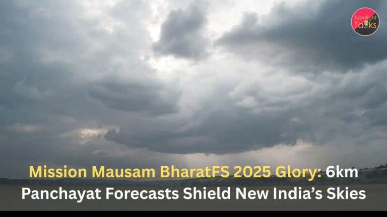 Mission Mausam BharatFS 2025 Glory: 6km Panchayat Forecasts Shield New India’s Skies