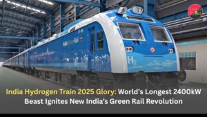 India Hydrogen Train 2025 Glory: World’s Longest 2400kW Beast Ignites New India’s Green Rail Revolution