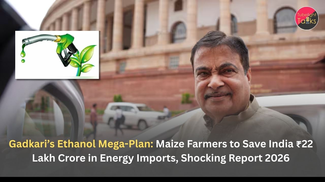 Gadkari's Ethanol Mega-Plan: Maize Farmers to Save India ₹22 Lakh Crore