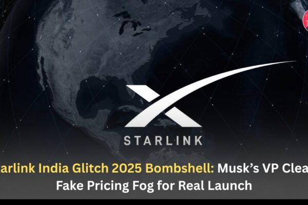 Starlink India Glitch 2025 Bombshell: Musk’s VP Clears Fake Pricing Fog for Real Launch