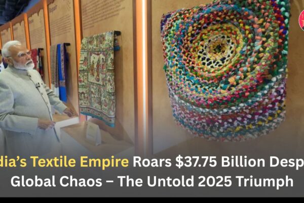 India Textile Exports 2025: $37.7 Bn Triumph Amid Global Storm