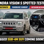 Mahindra Vision S Spotted Testing