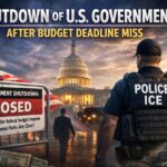 Shutdown of US Government