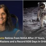 Sunita Williams Retires from NASA After 27 Years, Three Space Missions and a Record 608 Days in Orbit