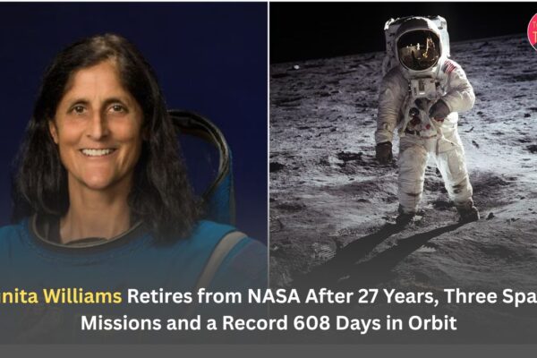 Sunita Williams Retires from NASA After 27 Years, Three Space Missions and a Record 608 Days in Orbit
