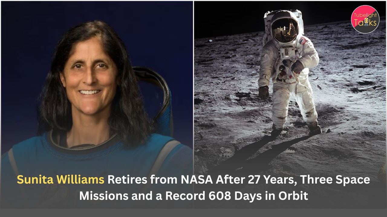 Sunita Williams Retires from NASA After 27 Years, Three Space Missions and a Record 608 Days in Orbit