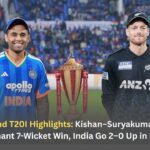IND vs NZ 2nd T20I Highlights