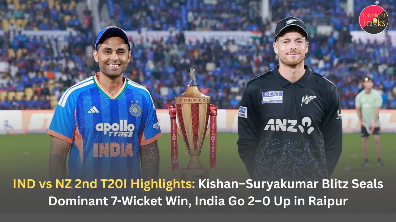 IND vs NZ 2nd T20I Highlights