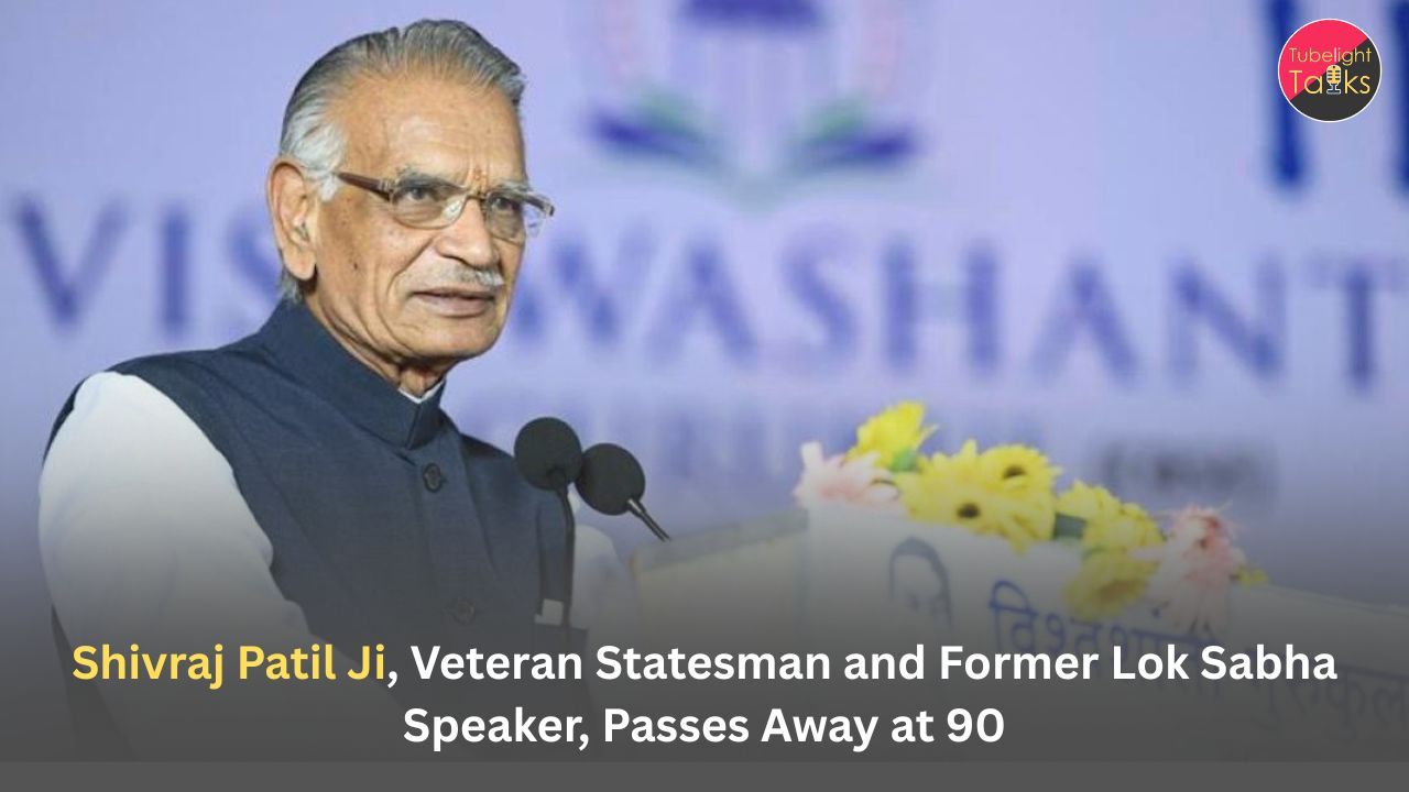 Shivraj Patil Ji, Veteran Statesman and Former Lok Sabha Speaker, Passes Away at 90: An Irreparable Loss to India’s Democratic Ethos