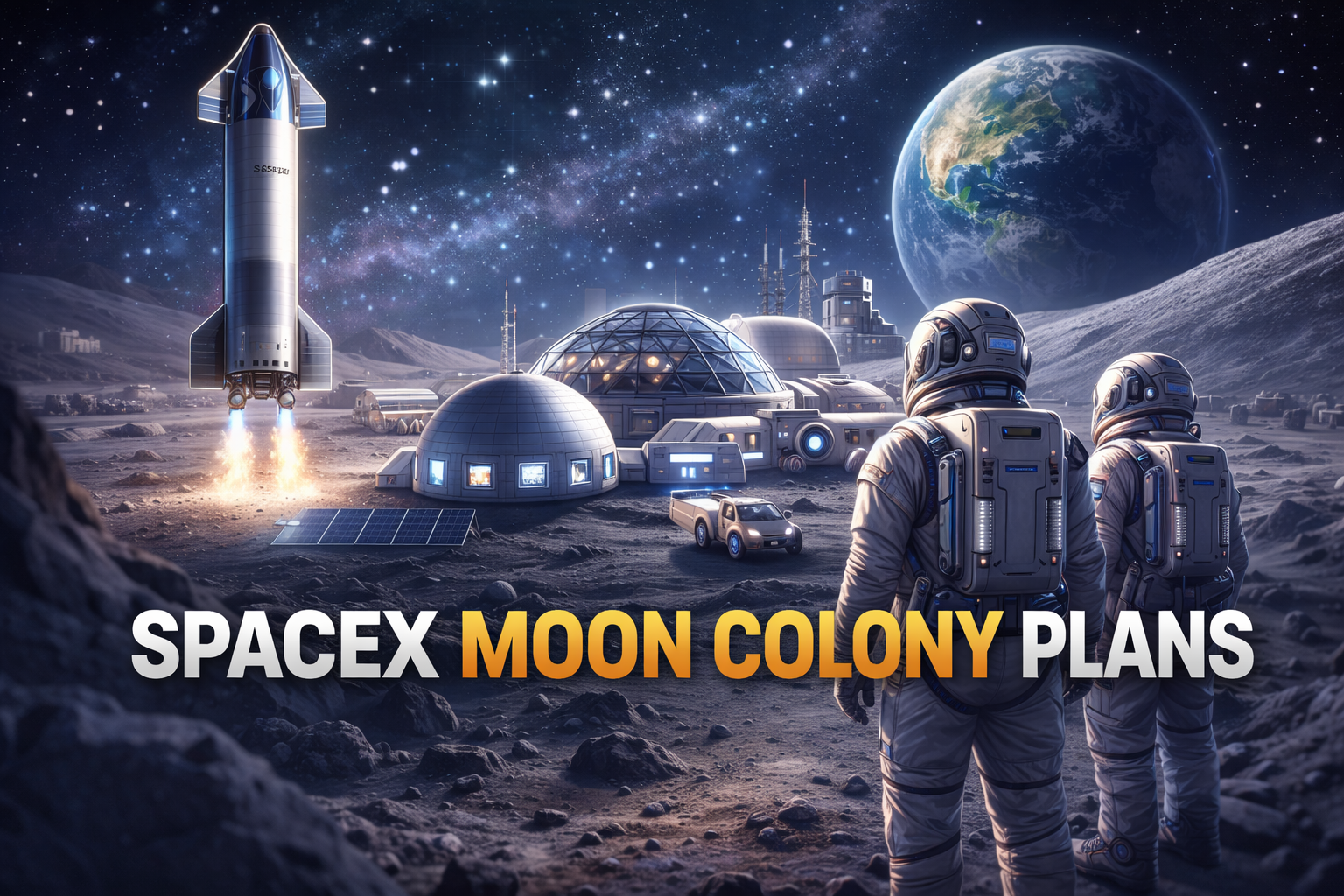 SpaceX Moon Colony Plans: Will Science Take Us Where the Soul Cannot Go?