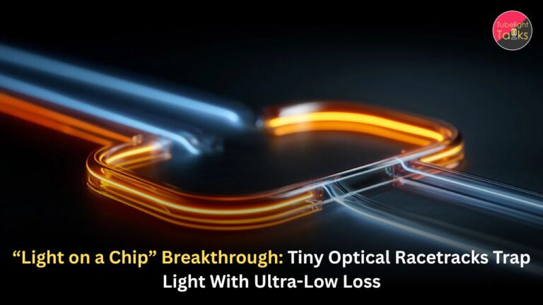 “Light on a Chip” Breakthrough: Tiny Optical Racetracks Trap Light With Ultra-Low Loss