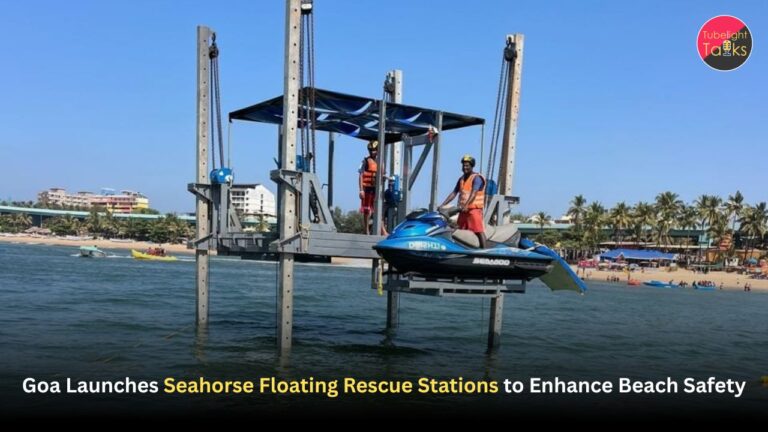 Goa Launches Seahorse Floating Rescue Stations to Enhance Beach Safety