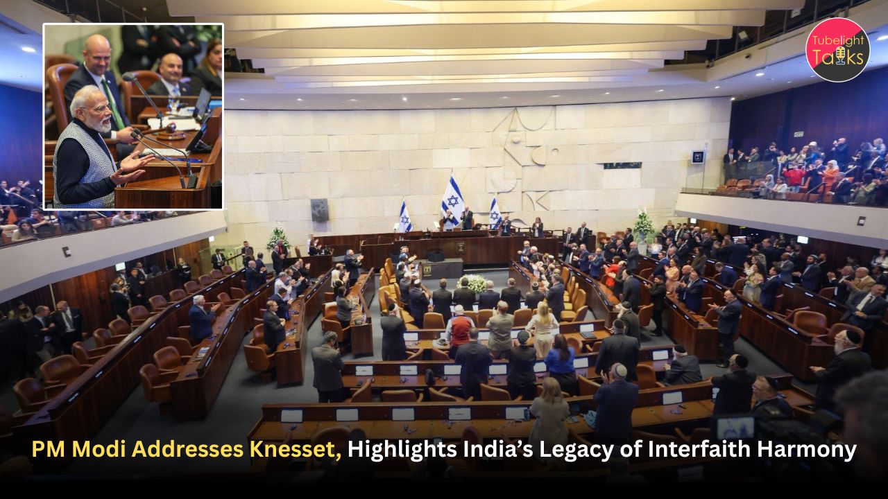 PM Modi Addresses Knesset, Highlights India’s Legacy of Interfaith Harmony
