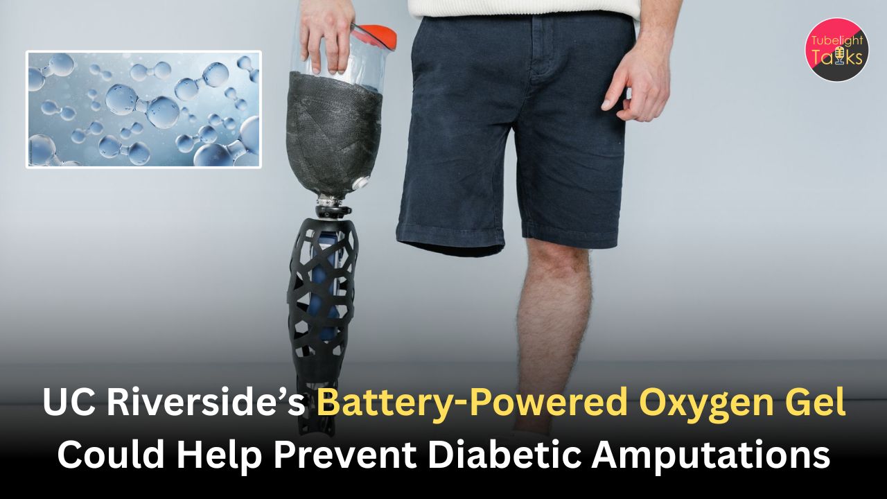 UC Riverside’s Battery-Powered Oxygen Gel Could Help Prevent Diabetic Amputations