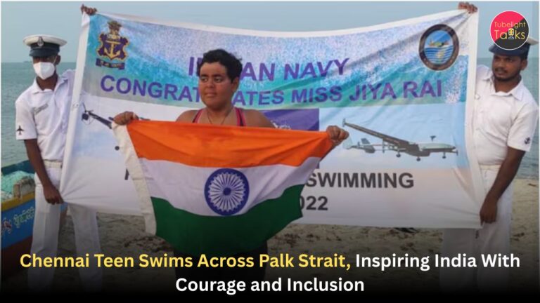 Chennai Teen Swims Across Palk Strait, Inspiring India With Courage and Inclusion