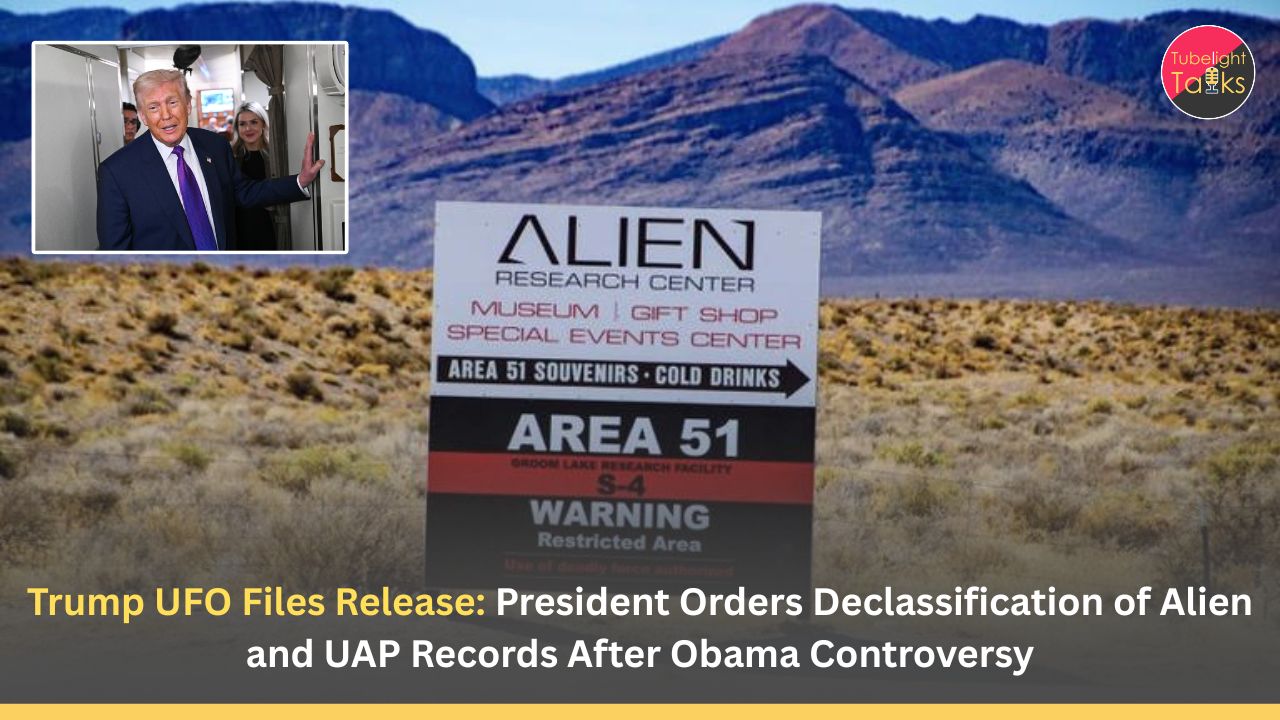 Trump UFO Files Release: President Orders Declassification of Alien and UAP Records After Obama Controversy
