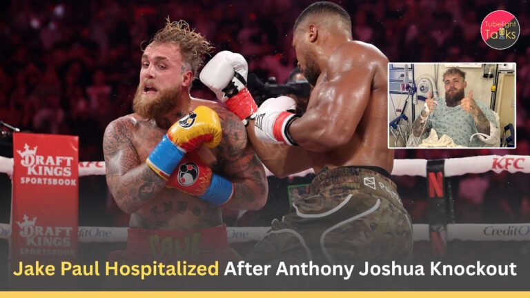 Jake Paul Hospitalized After Anthony Joshua Knockout