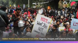 India’s Youth Unemployment Crisis 2026: Degrees, Despair, and a Spiritual Remedy