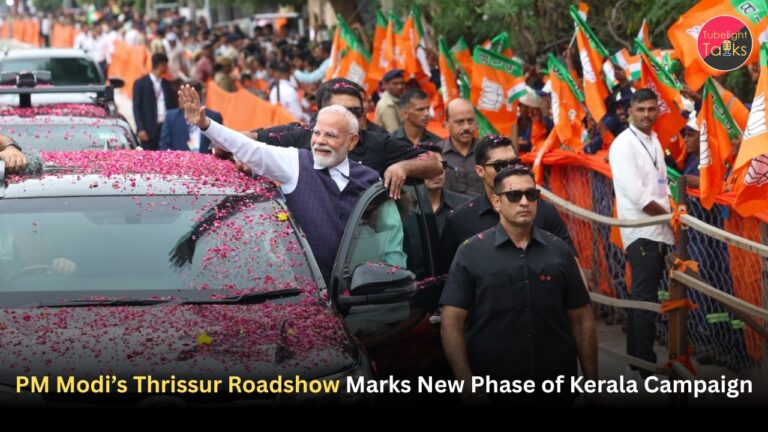 PM Modi’s Thrissur Roadshow Marks New Phase of Kerala Campaign