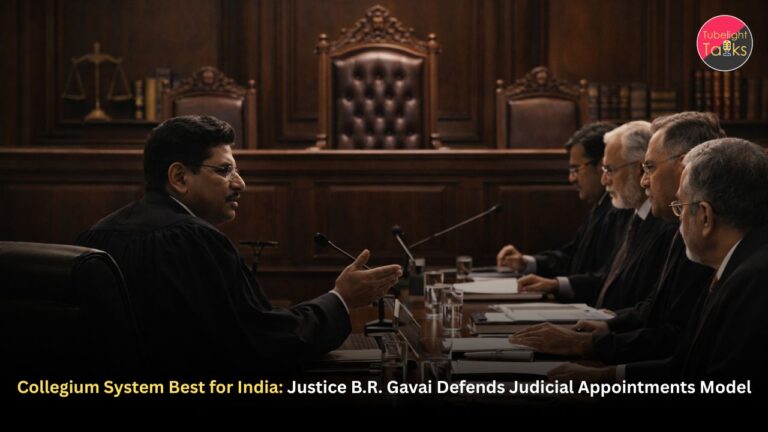 Collegium System Best for India: Justice B.R. Gavai Defends Judicial Appointments Model
