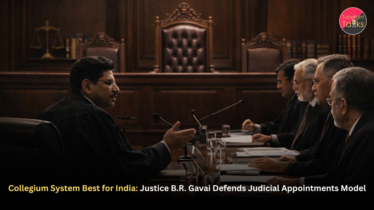 Collegium System Best for India: Justice B.R. Gavai Defends Judicial Appointments Model