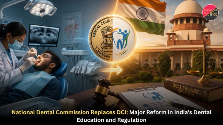National Dental Commission Replaces DCI: Major Reform in India’s Dental Education and Regulation