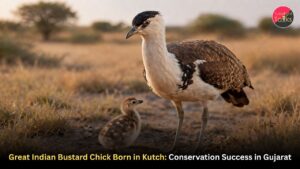 Great Indian Bustard Chick Born in Kutch: Conservation Success in Gujarat