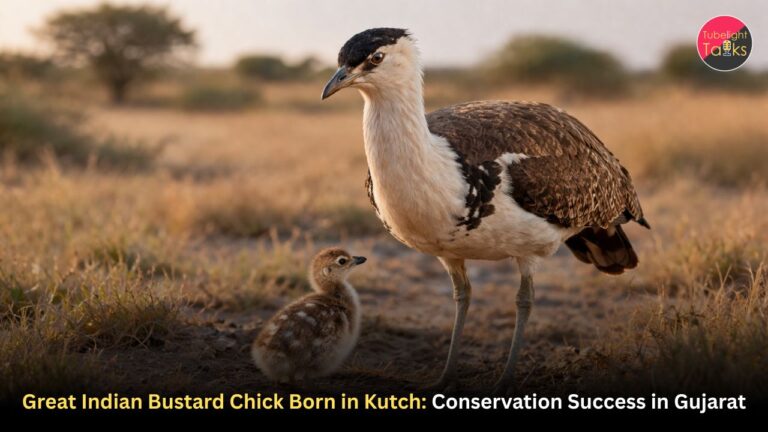 Great Indian Bustard Chick Born in Kutch: Conservation Success in Gujarat