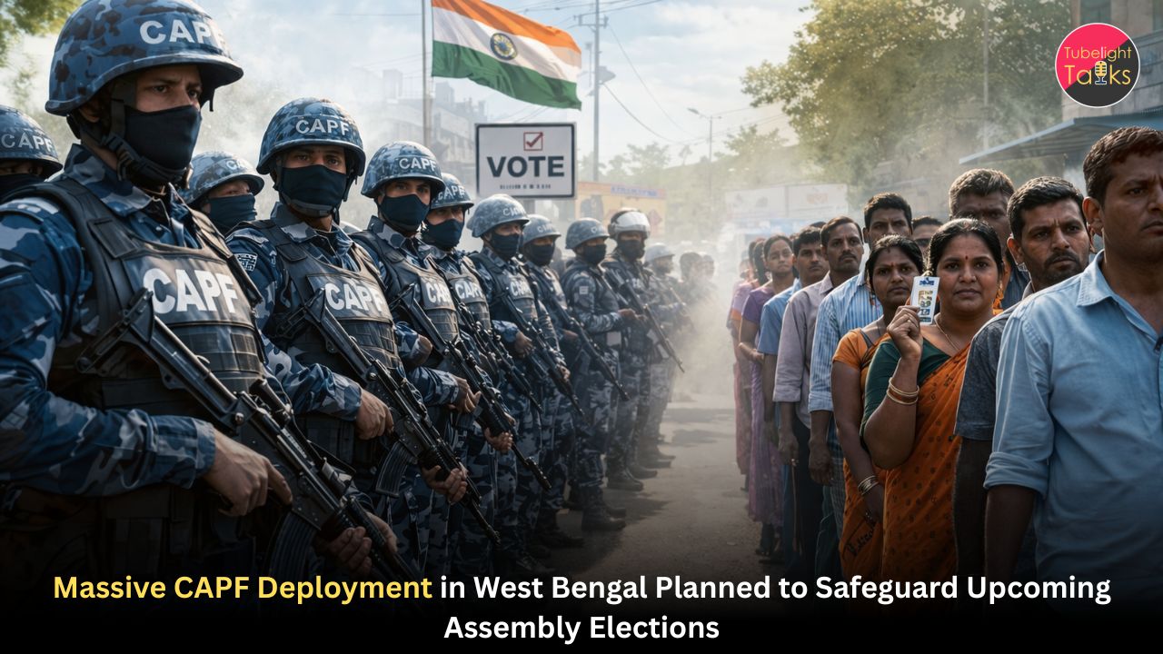 Massive CAPF Deployment in West Bengal Planned to Safeguard Upcoming Assembly Elections