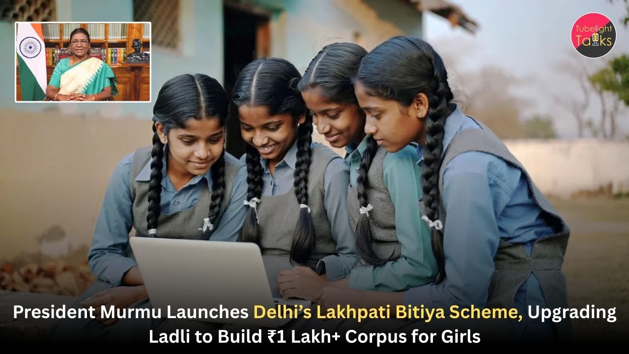 President Murmu Launches Delhi’s Lakhpati Bitiya Scheme