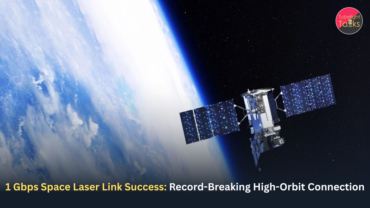 1 Gbps Space Laser Link Success: Record-Breaking High-Orbit Connection