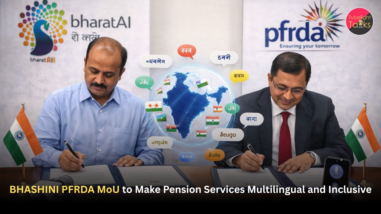 BHASHINI PFRDA MoU to Make Pension Services Multilingual and Inclusive